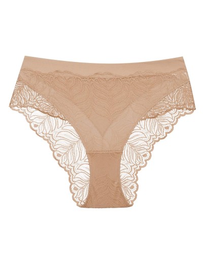 Трусы с высокой посадкой Esotiq 43587 KORIN латте, Цвет: латте, Размеры: S, изображение 4