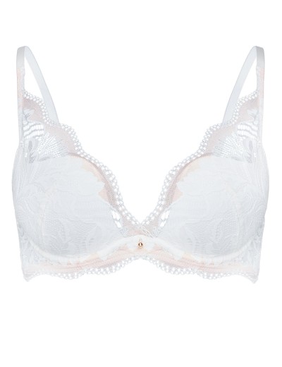 Кружевной бюстгальтер пуш-ап Esotiq 43633 KAVI шампань, Цвет: шампань, Размеры: 65C, изображение 7