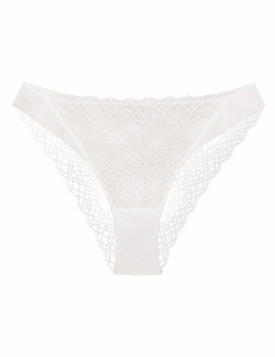 Кружевные слипы Esotiq 43659 CARIS белый, Цвет: белый, Размеры: S, изображение 4