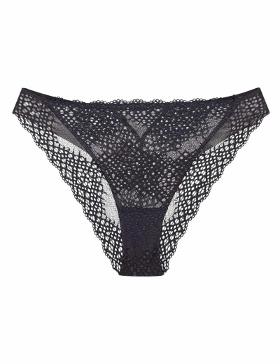 Кружевные слипы Esotiq 43659 CARIS графит, Цвет: графит, Размеры: S, изображение 4