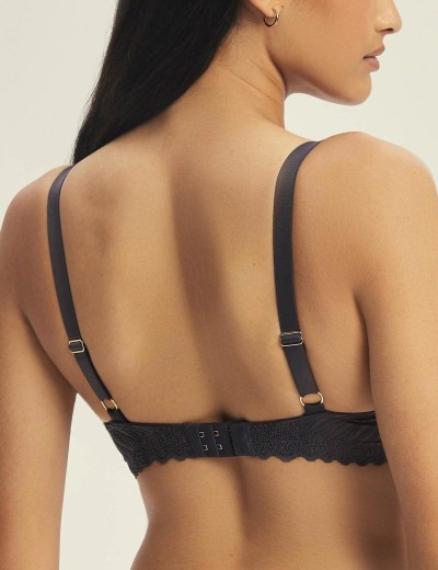 Бюстгальтер с пуш-ап вкладышами Esotiq 44220 ONIKA графит, Цвет: графит, Размеры: 65E, изображение 2