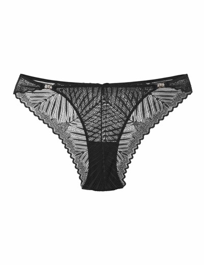 Кружевные слипы Esotiq 44222 ONIKA графит, Цвет: графит, Размеры: S, изображение 4