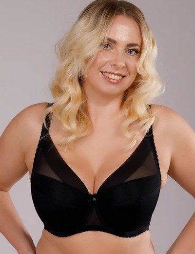 Бюстгальтер на поролоне Fluide BASIС 6085 черный, Цвет: черный, Размеры: 75C, изображение 2