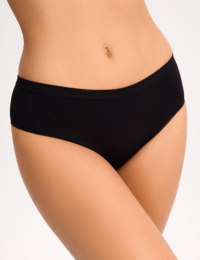 Трусы бразилиана бесшовные Gaia 009 SOFIA черный, Цвет: черный, Размеры: L, изображение 2