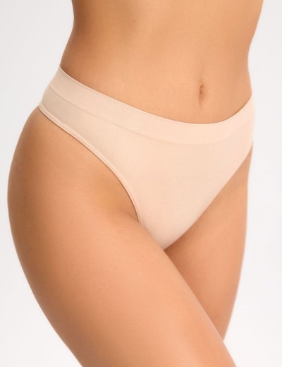 Трусики стринги бесшовные Gaia 011 BASTET телесный, Цвет: телесный, Размеры: M, изображение 2