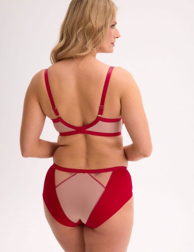 Трусы слипы Gaia 1273 AINA figi красный, Цвет: красный, Размеры: L, изображение 4