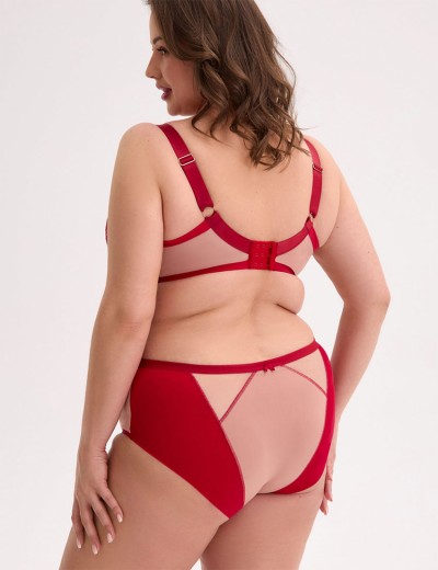 Трусы слипы Gaia 1273 AINA figi красный, Цвет: красный, Размеры: L, изображение 6