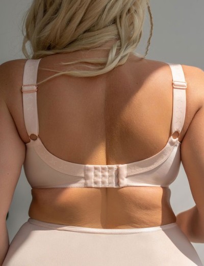 Бюстгальтер с подкроем Kris Line ROSALINE soft full cup, Цвет: пудровый, Размеры: 100L, изображение 2