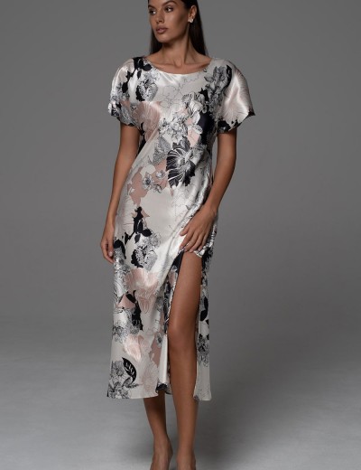 Длинное платье-туника Mia-Amore TRINITY 4661, Цвет: мультицвет, Размеры: 2XL, изображение 3