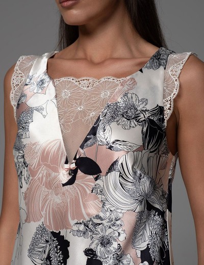 Сорочка средней длины Mia-Amore TRINITY 4767, Цвет: мультицвет, Размеры: 3XL, изображение 2