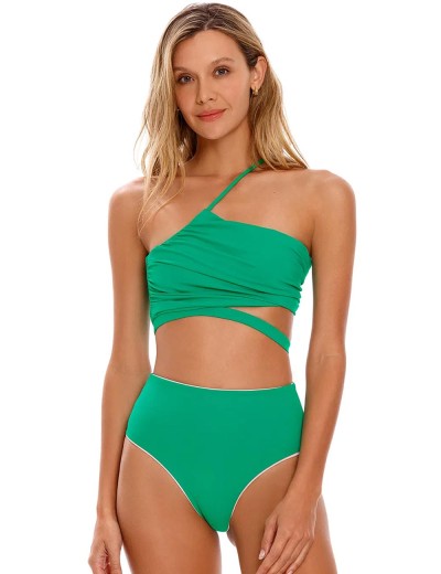 Двусторонние плавки Agua Bendita 10121 ALICIA JAVA, Цвет: зеленый, Размеры: S, изображение 4