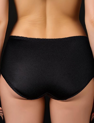 Высокие трусы Albina L IRIS 461 чёрный, Цвет: черный, Размеры: XL, изображение 2