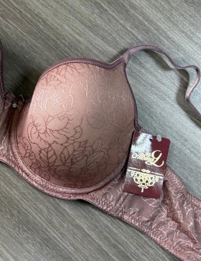 Бюстгальтер спейсер Albina L TRIUMPH 1776 кофейно-розовый, Цвет: кофейно-розовый, Размеры: 75C, изображение 3