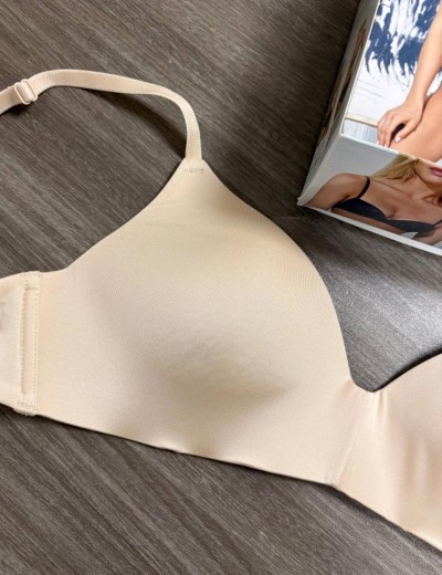 Гладкий бюстгальтер без косточек Amelie MILLA 2018 пудра new, Цвет: пудра, Размеры: 65D, изображение 5