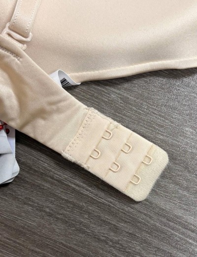 Гладкий бюстгальтер без косточек Amelie MILLA 2018 пудра new, Цвет: пудра, Размеры: 65D, изображение 7