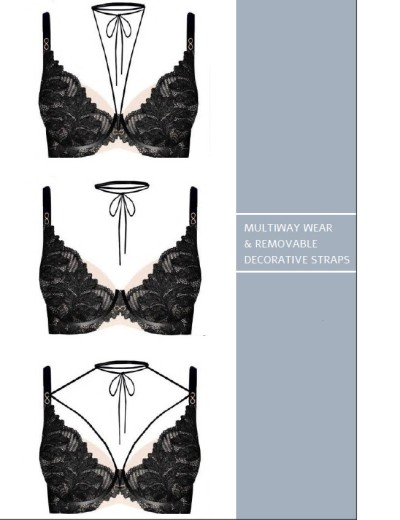 Бюстгальтер полупоролон Ava INFINITY 2177 PU barbados, Цвет: красный, Размеры: 65E, изображение 10