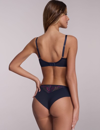 Трусы бразилиана Ava SENSATION 2183 brazyliany navy blue, Цвет: темно-синий, Размеры: L, изображение 5