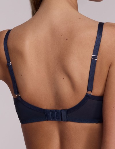 Бюстгальтер полупоролон Ava SENSATION 2182 PU navy blue, Цвет: темно-синий, Размеры: 70G, изображение 2