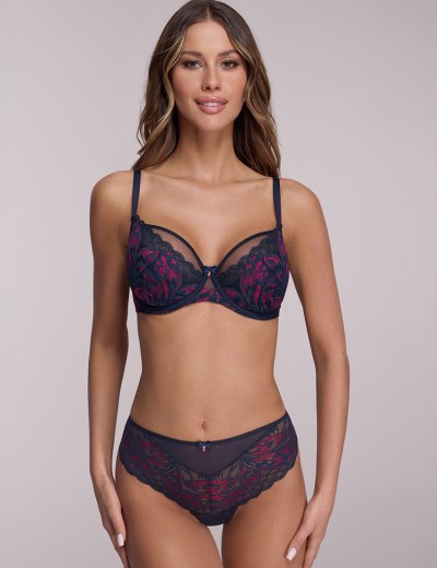 Бюстгальтер мягкий Ava SENSATION 2183 M navy blue, Цвет: темно-синий, Размеры: 100C, изображение 6