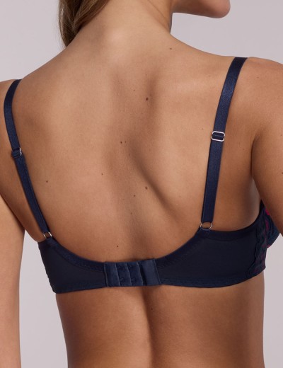 Бюстгальтер мягкий Ava SENSATION 2183 M navy blue, Цвет: темно-синий, Размеры: 100C, изображение 2