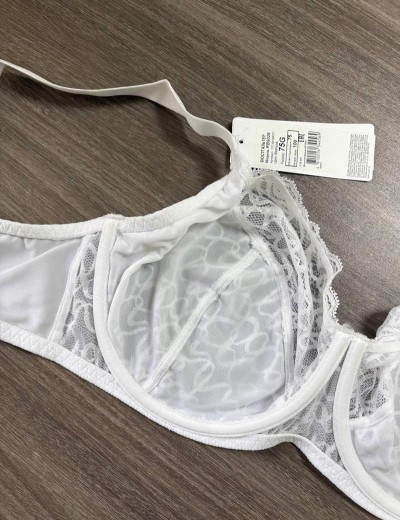 Бюстгальтер мягкий Conte RB6028 VOILE белый, Цвет: белый, Размеры: 75G, изображение 4