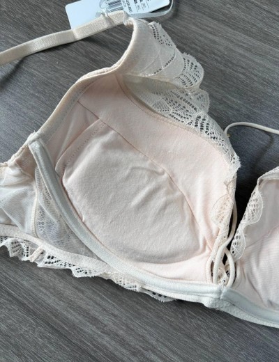 Бюстгальтер со съемным пуш-ап Esotiq 41742 OATH экрю, Цвет: экрю, Размеры: 75B, изображение 5