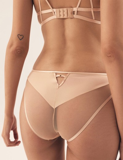 Трусы слипы Esotiq NUTS 43161 темно-бежевый, Цвет: темно-бежевый, Размеры: S, изображение 4