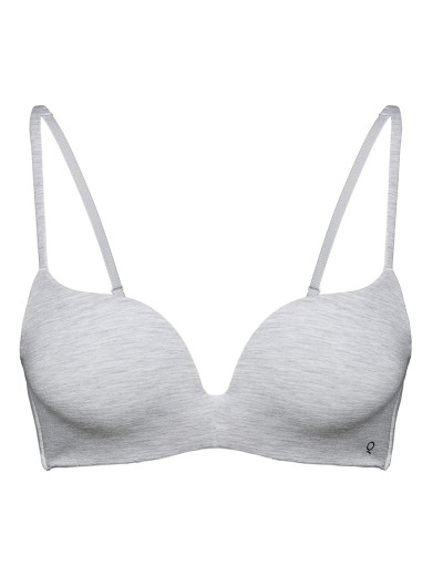 Гладкий бюстгальтер пуш-ап Esotiq COMFIE 43661 светло-серый, Цвет: светло-серый, Размеры: 75D, изображение 10