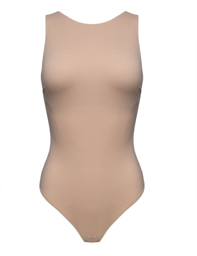 Гладкое боди с пуш-ап Esotiq CLEARY 44270 кофейный, Цвет: кофейный, Размеры: M, изображение 7