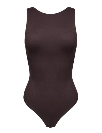 Гладкое боди с пуш-ап Esotiq CLEARY 44270 шоколадный, Цвет: шоколадный, Размеры: M, изображение 9