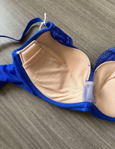 Бюстгальтер пуш-ап Esotiq NATHALIE 41404 синий, Цвет: синий, Размеры: 80C, изображение 4