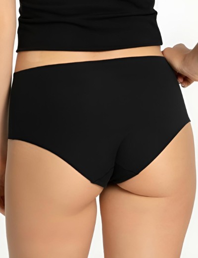 Бесшовные трусы слипы Julimex COTTON MOOD MAXI чёрный, Цвет: чёрный, Размеры: M, изображение 2