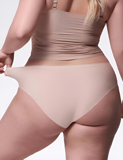 Трусы слипы Julimex FLEXI-ONE CLASSIC PLUS SIZE бежевый, Цвет: бежевый, Размеры: UN, изображение 2