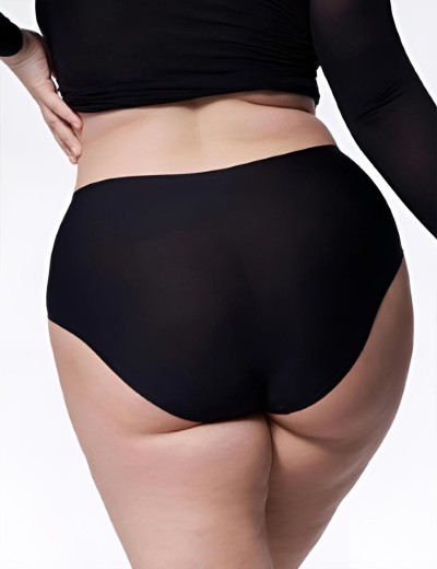 Трусы слипы Julimex FLEXI-ONE CLASSIC PLUS SIZE чёрный, Цвет: чёрный, Размеры: UN, изображение 2