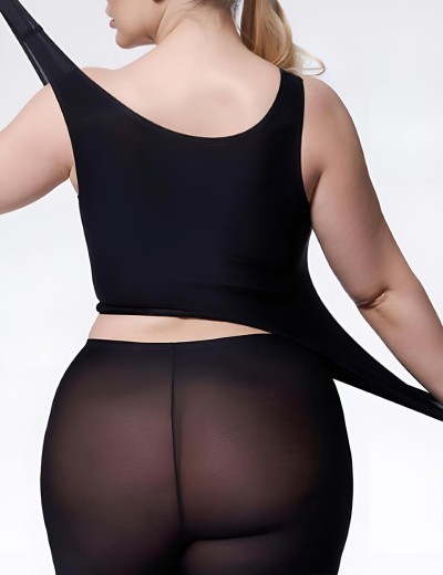 Майка на широких бретелях Julimex FLEXI-ONE TANK TOP черный, Цвет: черный, Размеры: UN, изображение 2