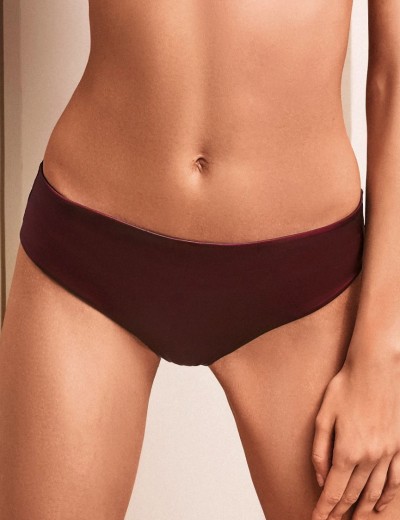 Комплект Lormar ULTRASHINE балконет+слипы Shi53909 bordeaux, Цвет: bordeaux (бордо), Размеры: 70B, изображение 5