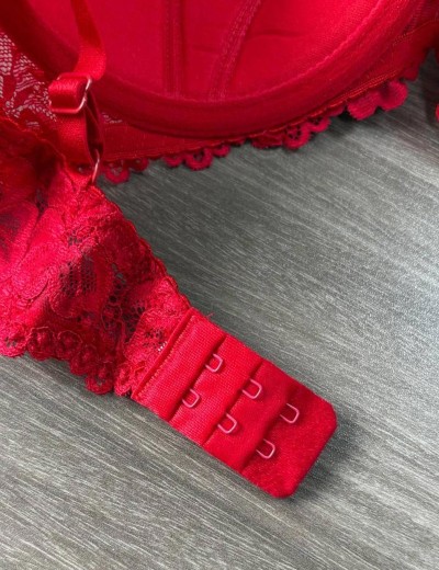 Бюстгальтер балконет тюльпан MAT CARMELA 053-22 красный, Цвет: красный, Размеры: 65C, изображение 7