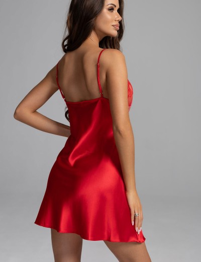 Сорочка бэби-долл Mia-Amore LOLI 2311 красный, Цвет: красный, Размеры: 2XL, изображение 2