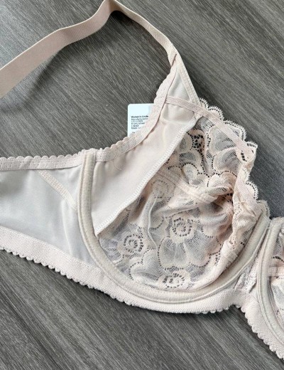 Бюстгальтер мягкий Orhideja 535-146 серебристый пион, Цвет: серебристый пион, Размеры: 70F, изображение 5