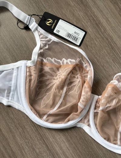 Бюстгальтер с мягкой чашкой Subtille ASTRA WHITE soft, Цвет: белый, Размеры: 65I, изображение 5