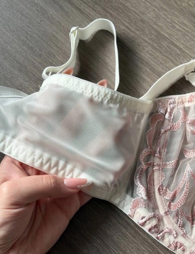 Мягкий бюстгальтер на большую грудь Subtille MILA POWDER soft, Цвет: пудровый, Размеры: 65K, изображение 8