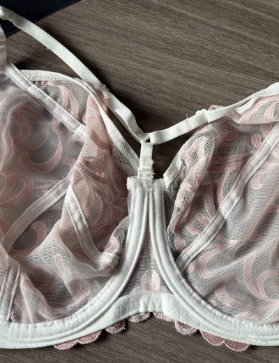 Мягкий бюстгальтер на большую грудь Subtille MILA POWDER soft, Цвет: пудровый, Размеры: 65K, изображение 7