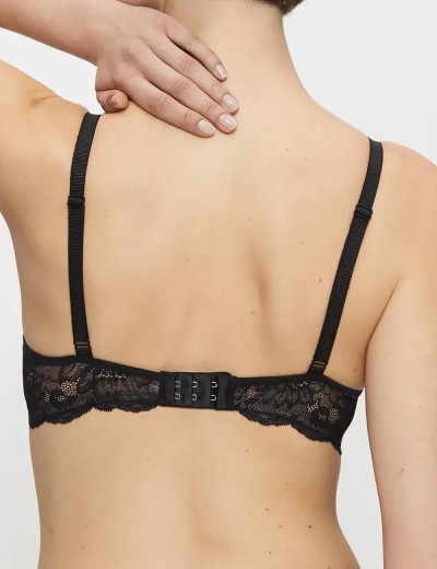 Кружевной бюстгальтер Triumph AMOURETTE CHARM W02 чёрный, Цвет: чёрный, Размеры: 70E, изображение 2