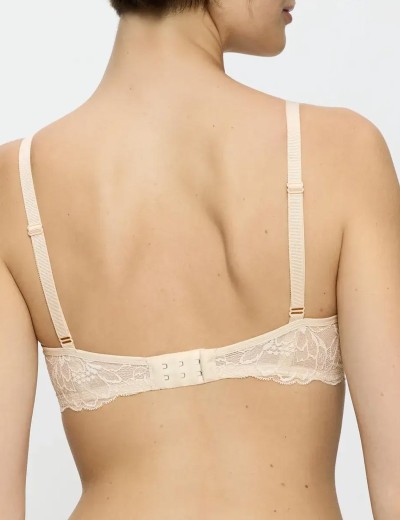 Кружевной бюстгальтер Triumph AMOURETTE CHARM W02 кремовый, Цвет: кремовый, Размеры: 70D, изображение 2