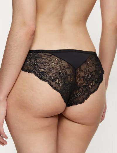 Кружевные трусы бразилиана Triumph AMOURETTE CHARM brazilian01 чёрный, Цвет: чёрный, Размеры: XS, изображение 2