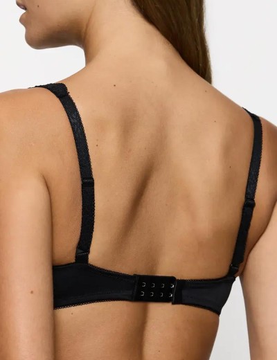 Кружевной бюстгальтер балконет Triumph AMOURETTE WHP чёрный, Цвет: чёрный, Размеры: 70C, изображение 2