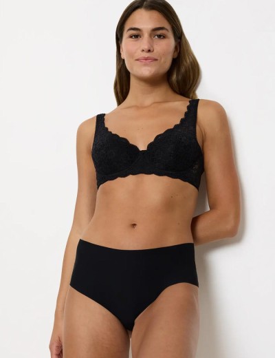 Кружевной бюстгальтер балконет Triumph AMOURETTE WHP чёрный, Цвет: чёрный, Размеры: 70C, изображение 4