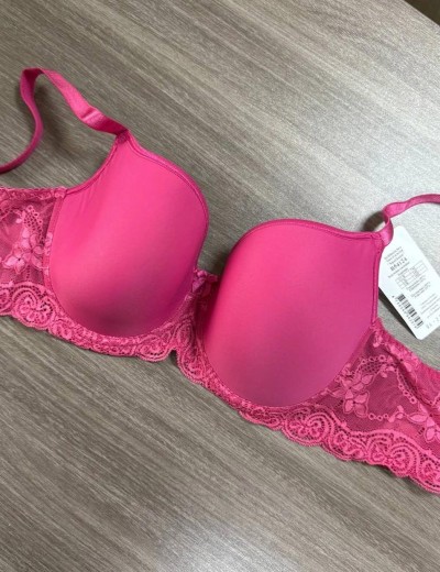 Бюстгальтер спейсер VOVA SNEJANNA V54124 кармин, Цвет: кармин, Размеры: 80D, изображение 3