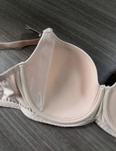 Бюстгальтер спейсер Albina L FORMA 1756 серебристый пион, Цвет: серебристый пион, Размеры: 85D, изображение 4