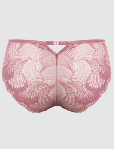 Кружевные трусики слипы Alles ESSENZA ROSA figi, Цвет: розовый, Размеры: M, изображение 7